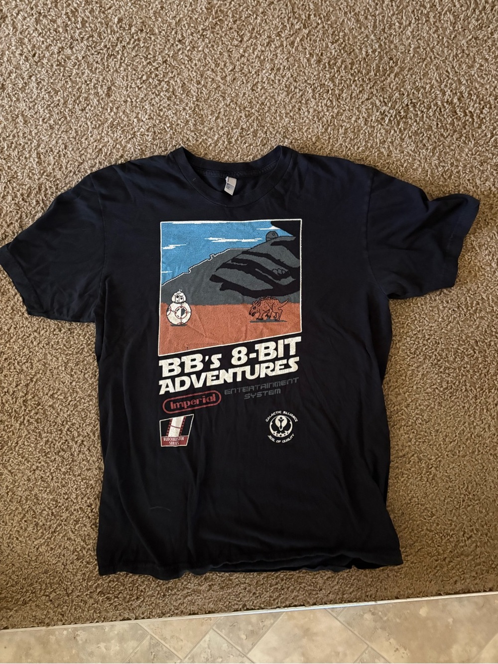 BB's 8-Bit Adventures Graphic Tee - Black